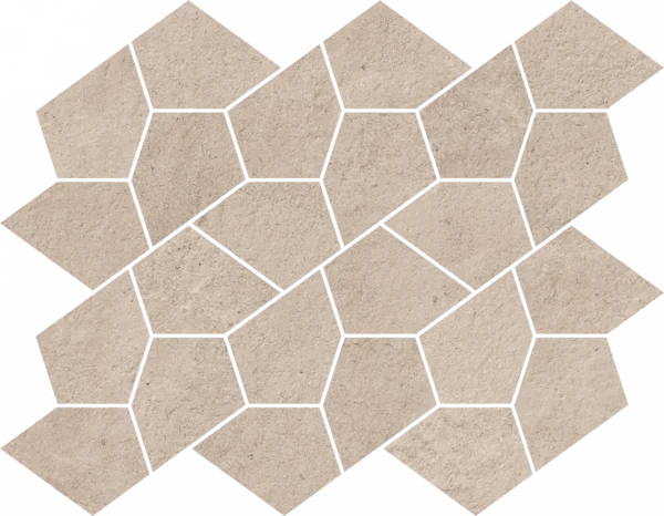 Керамогранит Italon Этернум Крим Мозаика Калейдо 35.6х27.6 (Натуральная) в Новокузнецке