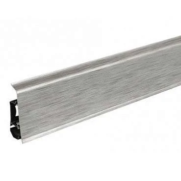 Плинтус пластиковый Arbiton INDO70 17 Алюминий 2,5 м в Новокузнецке