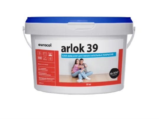 Клей Arlok 39 (10 кг) 150-200 г/м2, фиксатор против сдвигов в Новокузнецке