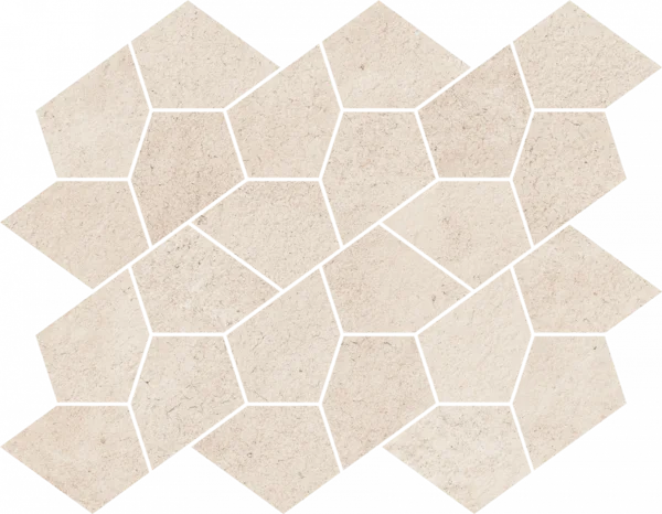 Керамогранит Italon Этернум Сноу Мозаика Калейдо 35.6х27.6 (Натуральная) в Новокузнецке
