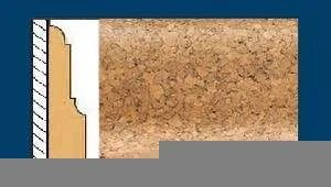 Плинтус пробковый ArtCorkDesing С 103 (Колер 8) 12х65х910 мм в Новокузнецке