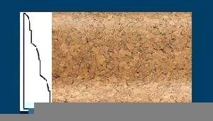 Плинтус пробковый ArtCorkDesing С 105 (Колер 8) 18x45x910 мм в Новокузнецке