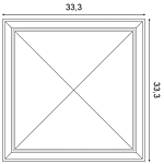 Декоративная панель Orac W123 (33.3x33.3x3.5 см) в Новокузнецке