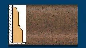 Плинтус пробковый ArtCorkDesing С 103 (Колер 11) 12х65х910 мм в Новокузнецке