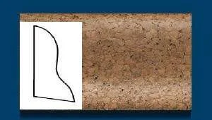 Плинтус пробковый ArtCorkDesing С 102 (Колер 9) 20x40x910 мм в Новокузнецке
