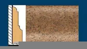 Плинтус пробковый ArtCorkDesing С 103 (Колер 9) 12х65х910 мм в Новокузнецке