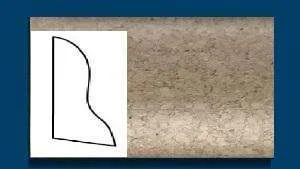 Плинтус пробковый ArtCorkDesing С 102 (Колер 6) 20x40x910 мм в Новокузнецке