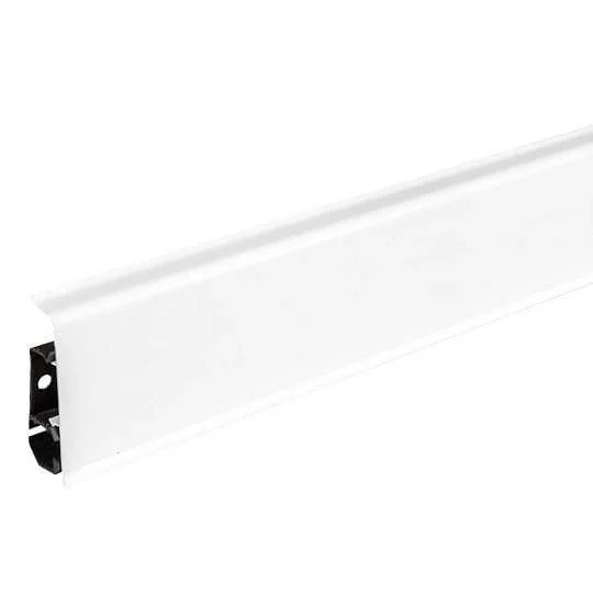 Плинтус пластиковый Arbiton INDO70 01 Белый блеск 2,5 м в Новокузнецке