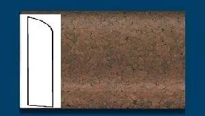 Плинтус пробковый ArtCorkDesing С 106 (Колер 11) 10х60х910 мм в Новокузнецке