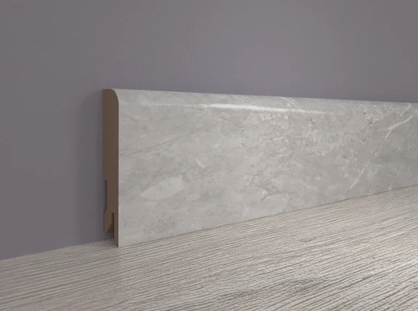 Плинтус MDF Bonkeel 24070 Торос Бьянко (80х16х2400 мм) в Новокузнецке