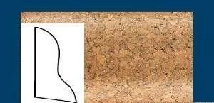 Плинтус пробковый ArtCorkDesing С 102 (Колер 8) 20x40x910 мм в Новокузнецке
