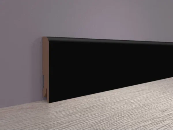 Плинтус MDF Bonkeel 24032 Чёрный Софт (100х16х2400 мм) в Новокузнецке