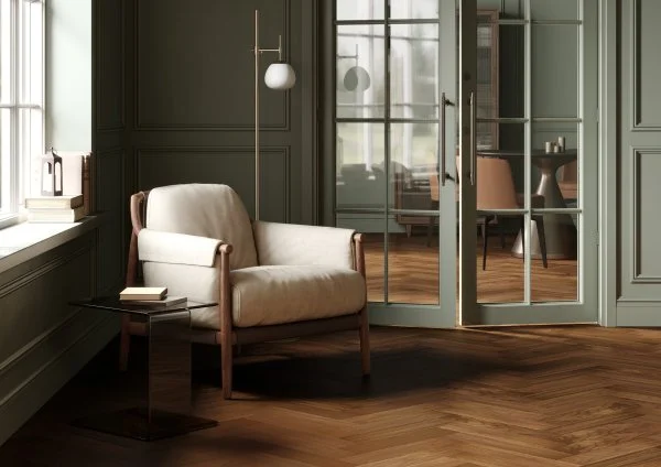 Паркетная доска Quartz Parquet Штучный паркет Орех Американский 44-400-29 в Новокузнецке