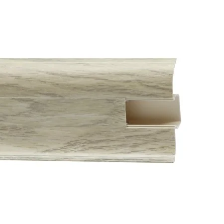 Пластиковый плинтус Royce №853 Дуб Супрема (58х22х2200мм) в Новокузнецке