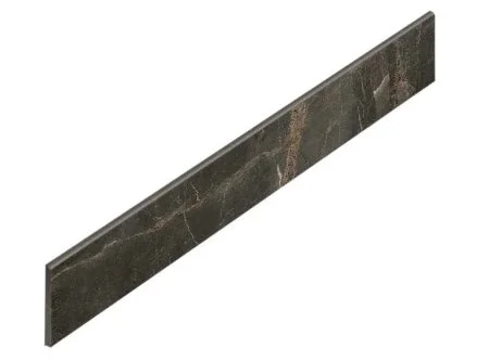 Керамогранит Coliseum Канова Дарк Плинтус (Натуральный, 7,2х60) в Новокузнецке