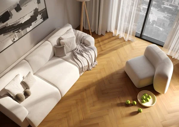 Паркетная доска Quartz Parquet Штучный паркет Тик Южноамериканский 44-400-71 в Новокузнецке