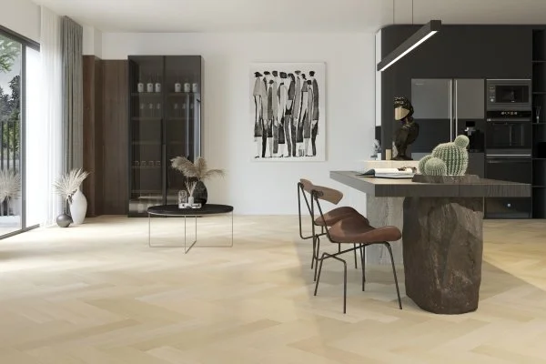 Паркетная доска Quartz Parquet Английская Ёлка Дуб Испанский 33-404 в Новокузнецке