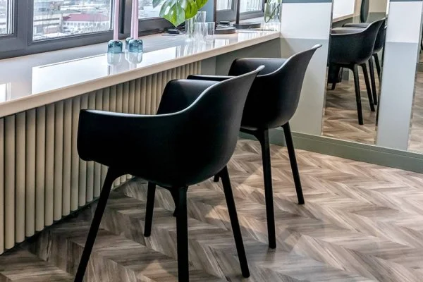 Пробковое покрытие CorkStyle Chevron Silver в Новокузнецке