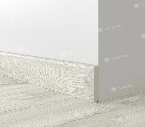 Кварцевый плинтус Alpine Floor Parquet Light 13-11 Снежный в Новокузнецке