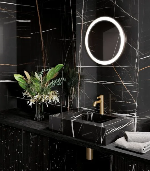 Керамогранит Italon Шарм Делюкс Сахара Нуар 80х160 (Люкс и реттифицированная) в Новокузнецке