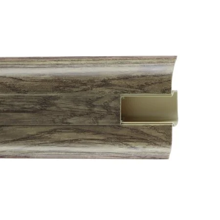 Пластиковый плинтус Royce №841 Дуб Миланский (58х22х2200мм) в Новокузнецке