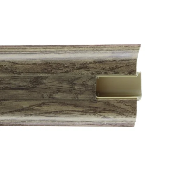 Пластиковый плинтус Royce №841 Дуб Миланский (58х22х2200мм) в Новокузнецке