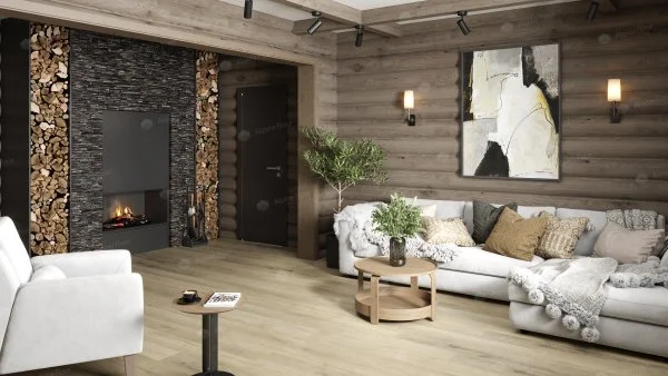 Кварц-виниловая плитка Alpine Floor Premium XL Дуб Сливочный ЕСО 7-19, 8 мм. 43 класс в Новокузнецке