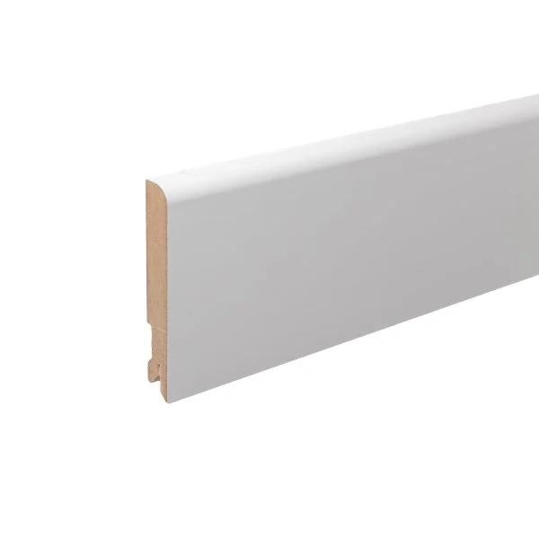 Плинтус MDF Bonkeel 24016 Белый (100х16х2400 мм) в Новокузнецке
