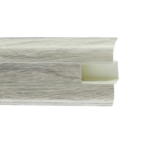 Пластиковый плинтус Royce №822 Дуб Альба (58х22х2200мм) в Новокузнецке
