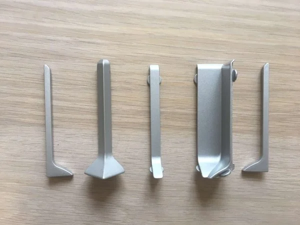 Соединитель для плинтуса ЭлитПроф Плоский 100 (Алюм) в Новокузнецке