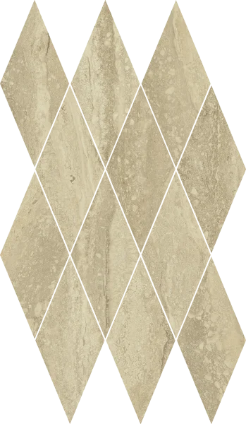 Керамогранит Italon Шарм Эдванс Травертино 28х48 мозаика Даймонд (Люкс) в Новокузнецке