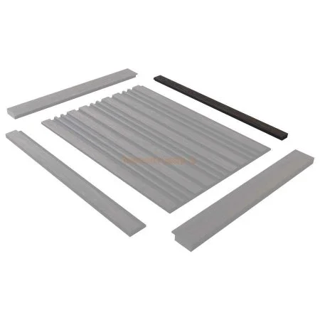 Финишный молдинг LF124B BR395K левый декорированный (31х12х2700мм) в Новокузнецке