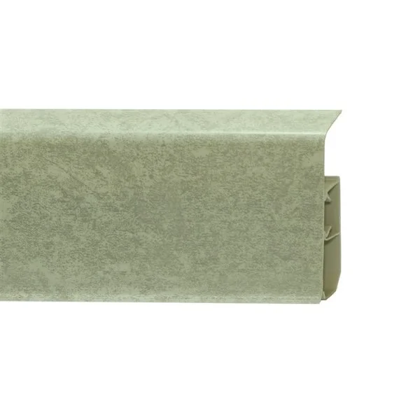 Пластиковый плинтус Royce №339 Мрамор Светлый (80х24х2200мм) в Новокузнецке