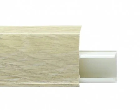 Пластиковый плинтус Royce №508 Серый Опем (55х23х2200мм) в Новокузнецке