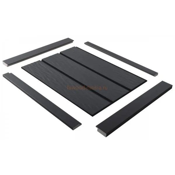 Финишный молдинг LF124A GR15K правый декорированный (42х12х2700мм) в Новокузнецке