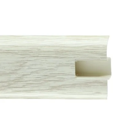 Пластиковый плинтус Royce №851 Дуб Льняной (58х22х2200мм) в Новокузнецке