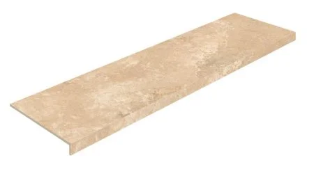 Керамогранит Coliseum Аурелия Беж Ступень фронтальная (Натуральный, 33х120) в Новокузнецке