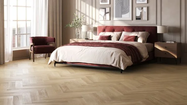 Паркетная доска Quartz Parquet Английская Ёлка Дуб Лимба 33-405 в Новокузнецке