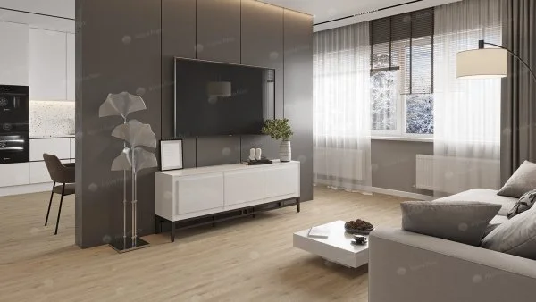 Каменно-полимерная плитка Alpine Floor Solo Анданте ECO 14-10, 3,5 мм 34 класс в Новокузнецке