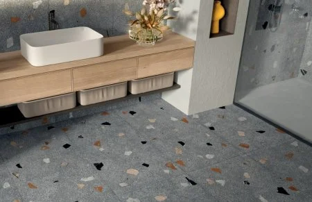 Керамогранит Coliseum Палладио Блэк 60х120 (Натуральный и Реттифицированный) в Новокузнецке