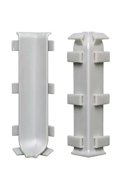 Внутренний угол Bonkeel ПЛ80 серый (ПВХ) в Новокузнецке