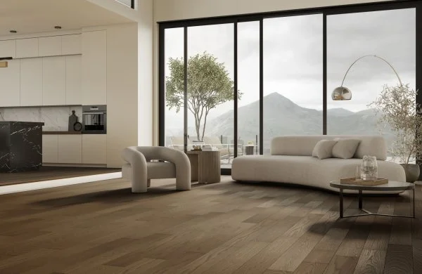 Паркетная доска Quartz Parquet Классик 7 мм Дуб Брауни 413 в Новокузнецке