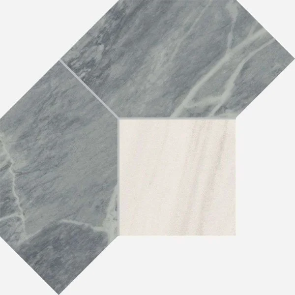 Керамогранит Italon Шарм Экстра Атлантик 28,5х21 мозаика Полигон в Новокузнецке