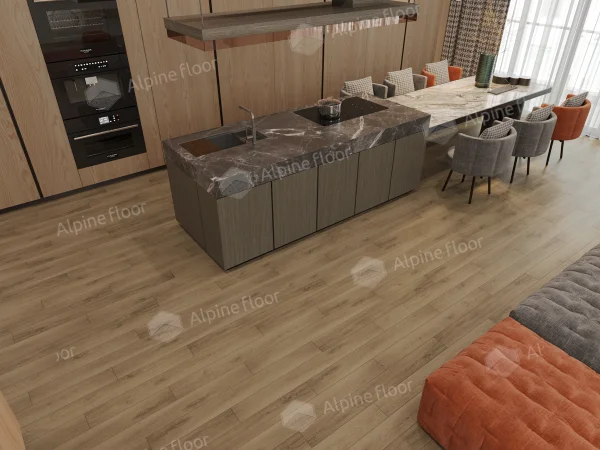 Каменно-полимерная плитка Alpine Floor Grand Sequoia Village Вайпуа ECO 11-1907 4мм, 43 класс в Новокузнецке
