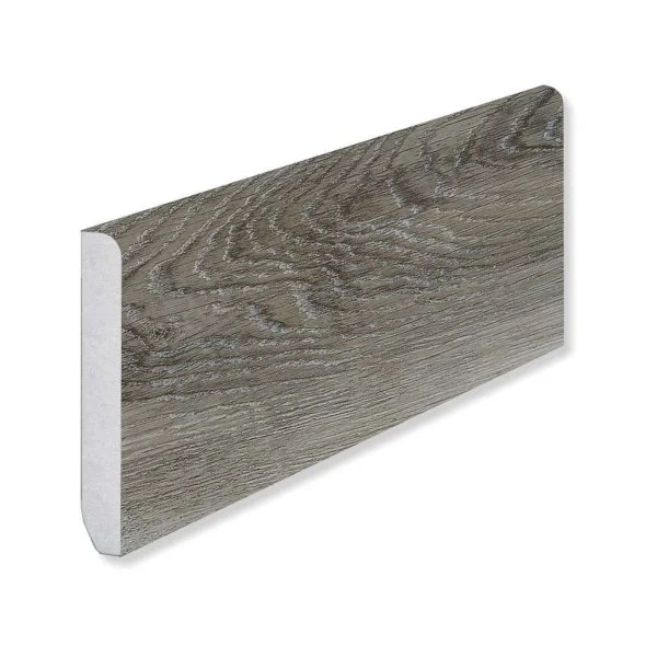 Кварцевый плинтус Fargo 366-1B Дуб Рустик Серый градиент 80х11х2200 мм в Новокузнецке