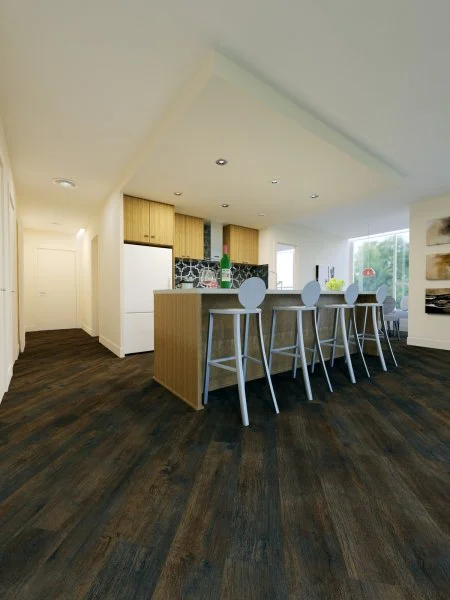 Кварц-виниловая плитка FineFloor Light Дуб Берген FF-1372 в Новокузнецке