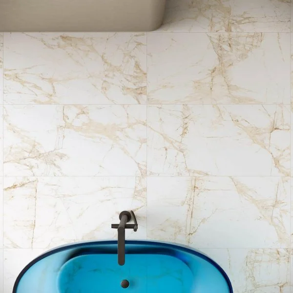 Керамогранит Coliseum Канова Уайт 60х120 (Натуральный и Реттифицированный) в Новокузнецке