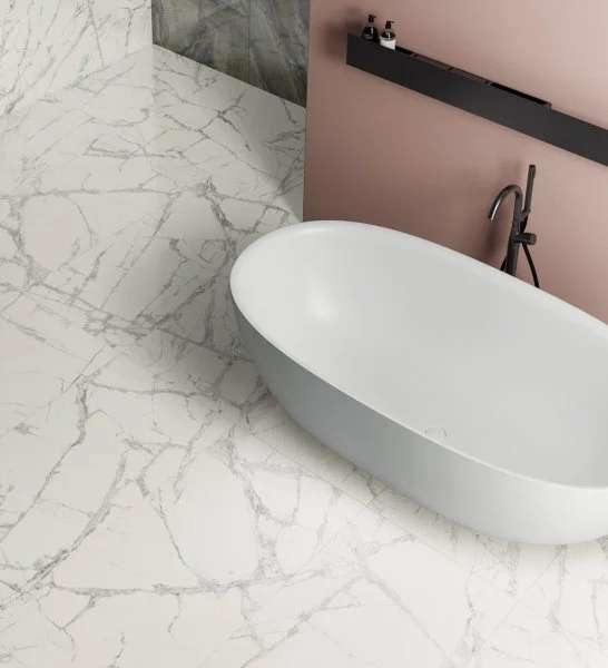 Керамогранит Italon Шарм Делюкс Инвизибл Уайт 60х120 (Паттинированная и реттифицированная) в Новокузнецке