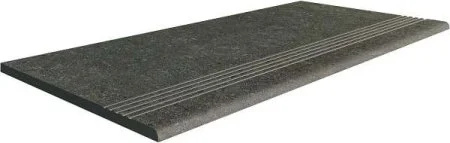 Керамогранит Italon Аурис Блэк ступень (Натуральная, 30х60) в Новокузнецке