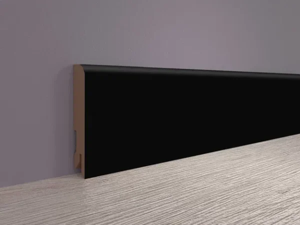 Плинтус MDF Bonkeel 24032 Чёрный Софт (100х16х2400 мм) в Новокузнецке
